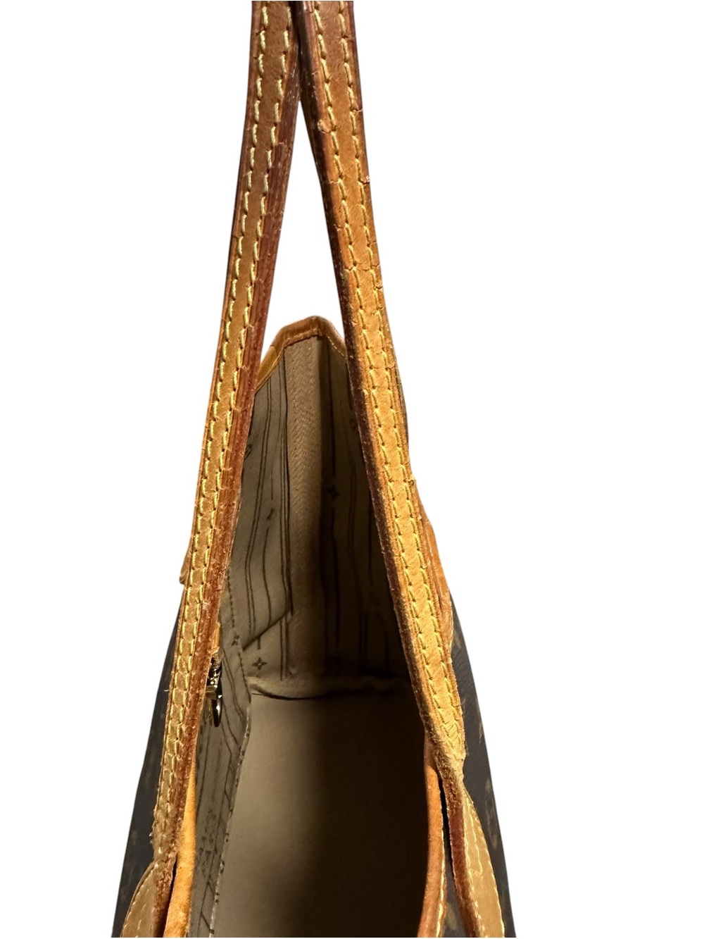 Louis Vuitton Monogram & Vachetta Leather Neverfull PM Tote - Picture 15 of 16